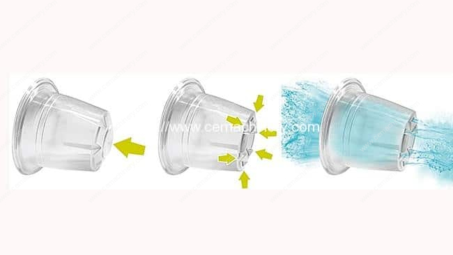 making Nespresso compatible coffee and hot chocolate pods 6