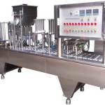 Lineal Tipo Café Cápsula Llenado Sellado Máquina para K-Cup & Nespresso y Lavazza