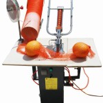 Double Pneumatic Mesh Bag Clipping Machine