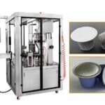 High Speed Nespresso Coffee Capsules Filling Sealing Machine 2023