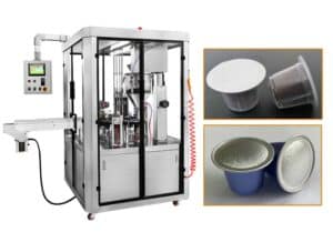 High Speed Nespresso Coffee Capsules Filling Sealing Machine 2023 High Speed Nespresso Coffee Capsules Filling Sealing Machine 2023