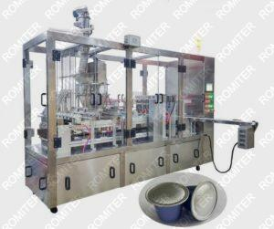Linear Type Coffee Capsules Filling Sealing Machine 2023