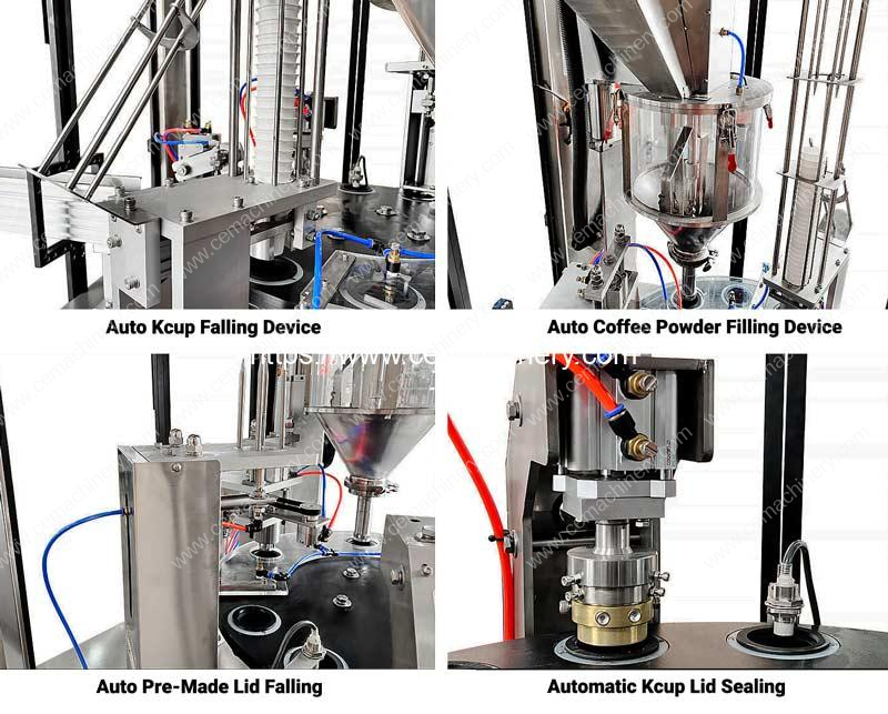 Rotary-Type-Kcup-Capsules-Filling-Sealing-Machine-Working-Step